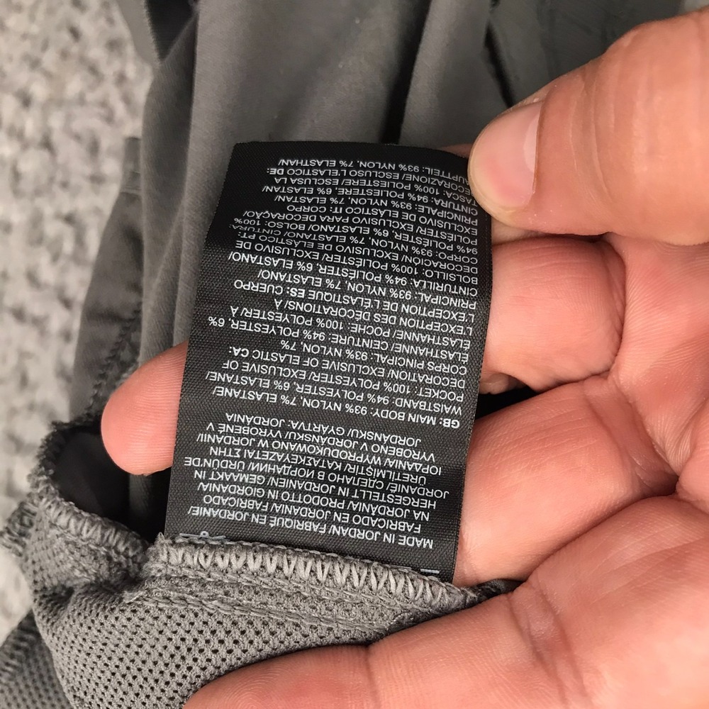 The North Face Aphrodite Motion Shorts Womens M Gray Nylon Drawstring 3.5" - Picture 4 of 10